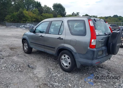 2005 Honda Cr-V Lx из США, поврежденный, VIN SHSRD78505U322708